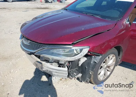 2015 Chrysler 200 C from USA, damaged, VIN 1C3CCCCG1FN711835